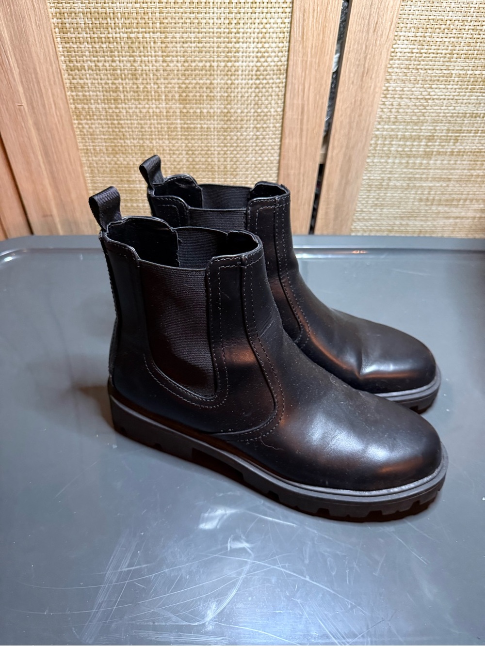 Nine West Black Chelsea Boots